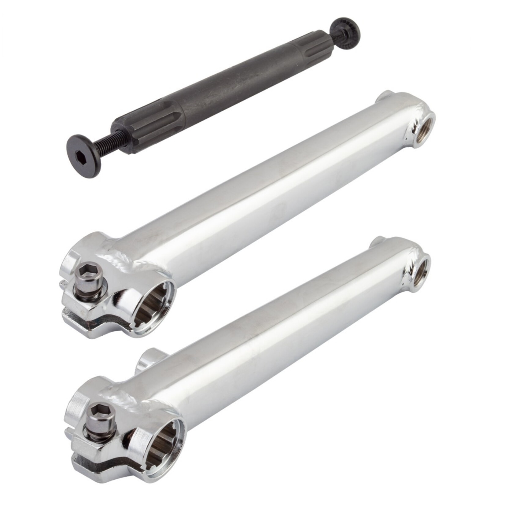 SE BIKES BMX RAD CROMO 175 3PC 19mm x 8T SPLINE CP w/BB AXLE