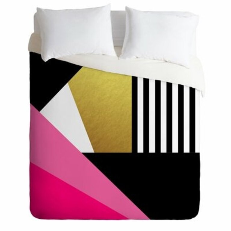 Sulligent Sweet and Glamorous Duvet Cover Set Size: Full/Queen Duvet Cover + 2 Standard Shams