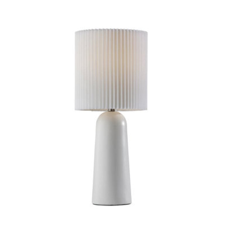 Callie Table Lamp Base Color: White