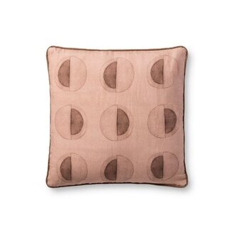 Daunte Cotton Blend / Linen Blend Throw Square Pillow Fill Material: Polyester/Polyfill