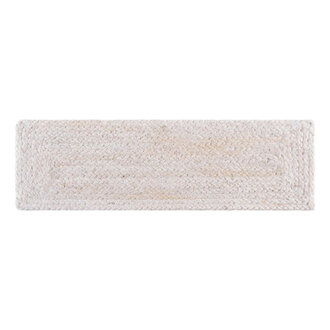 Neilson Hand-Braided Jute/Sisal Beige Area Rug Rug Size: Rectangle 0'9" x 2'6"