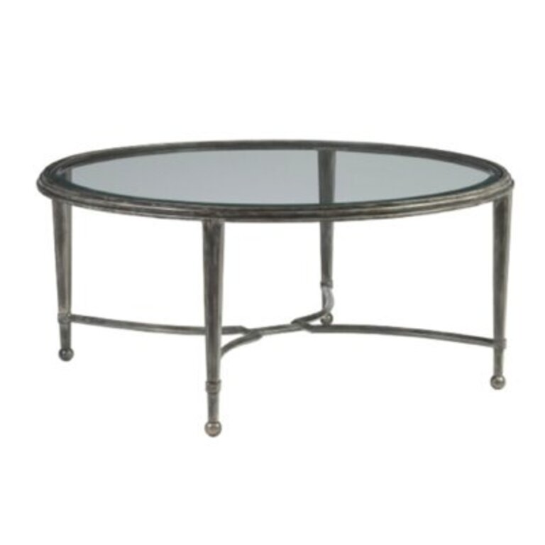 Metal Designs Sangiovese Cocktail Table Table Base Color: St Laurent