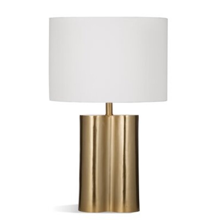 25" Gold Bedside Table Lamp