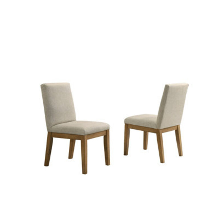 Arvida Fabric Side Chair Dining Chair Leg Color: Driftwood