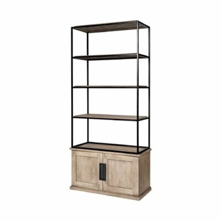Alex 90" H x 41.5 W Standard Bookcase