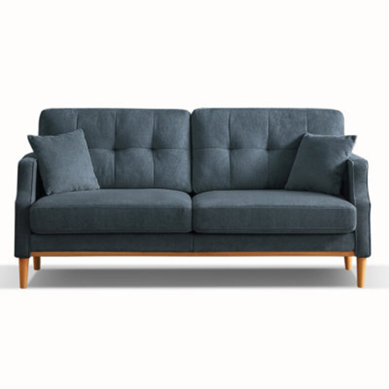 Mid Century Modern Sofa Tufted loveseat Small Couches For Small Spaces