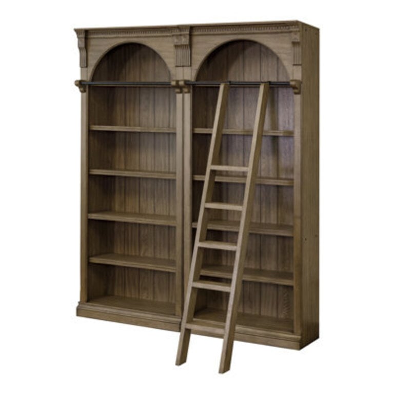 Camoya 94" H x 80" W Library Bookcase