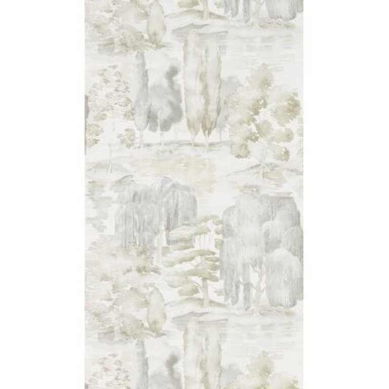 Waterperry 33' L x 20.5" W Wallpaper Roll Color: Ivory/Stone