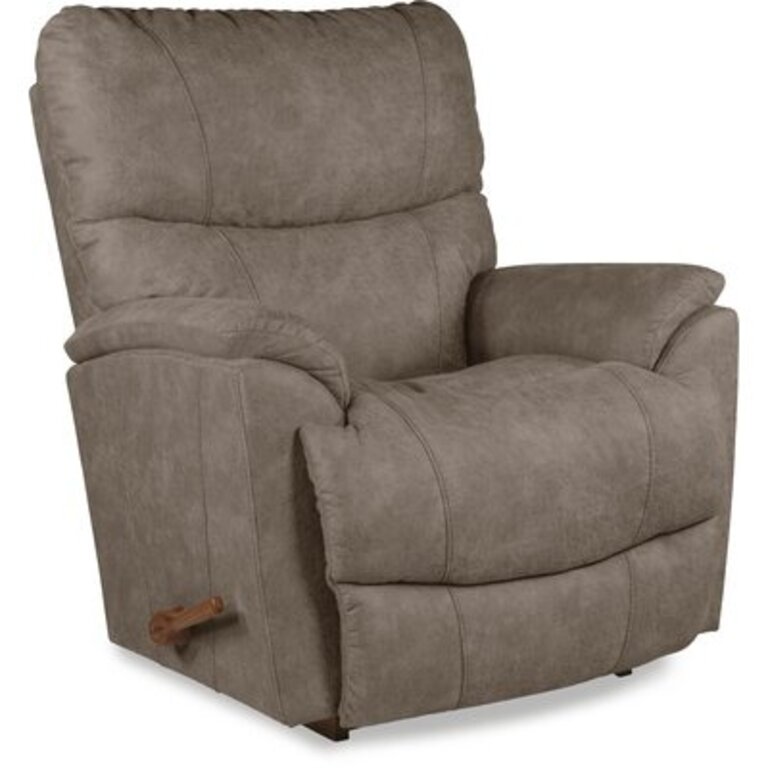 Trouper Manual Rocking Recliner with iClean Fabric Fabric Sable