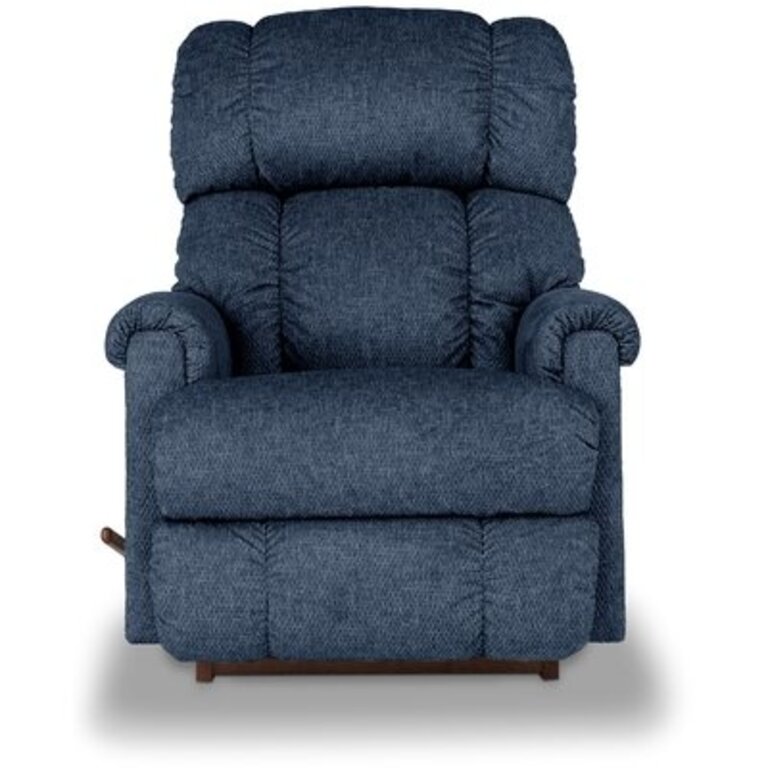 Pinnacle Manual Recliner Fabric Navy Polyester, Motion Type Rocker