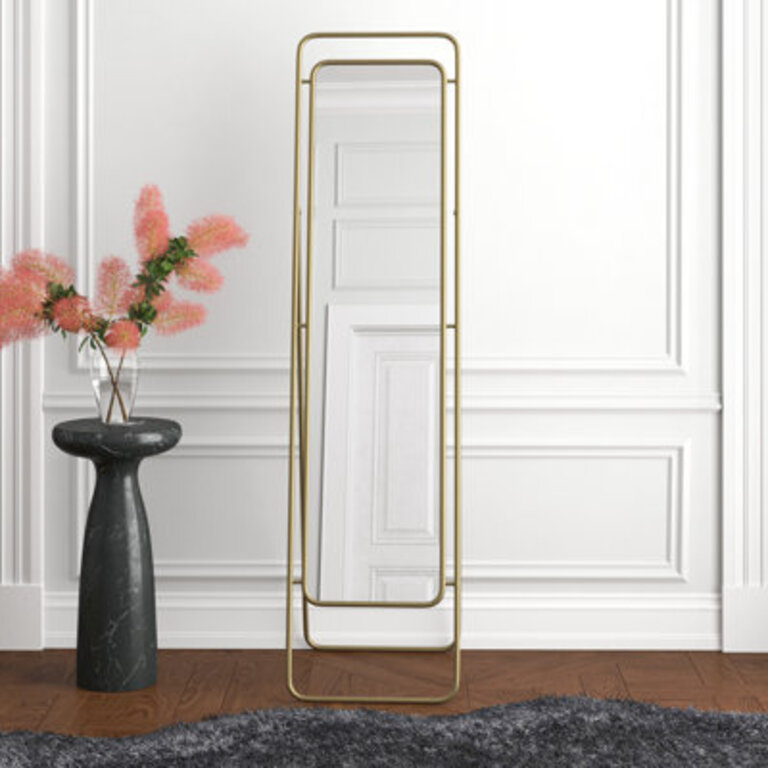 Modern Wood Floor Mirror Wayfair Outlet Greensboro, NC