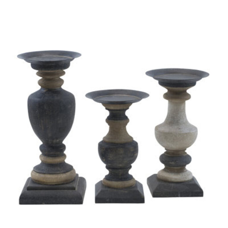 Vinatge Wood Candlestick Medium Wayfair Outlet Greensboro, NC