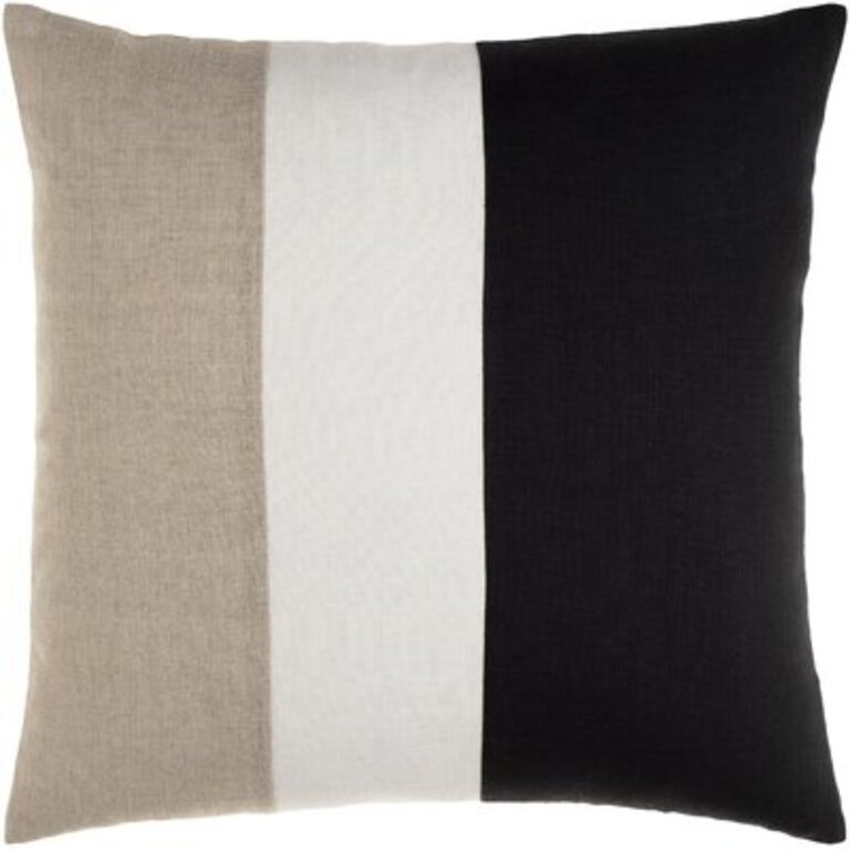 Hegg 100% Linen Throw Square Pillow Size: 18" H x 18" W, Fill Material: Polyester/Polyfill