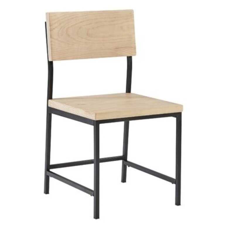 Linke Side Chair Color: Beige