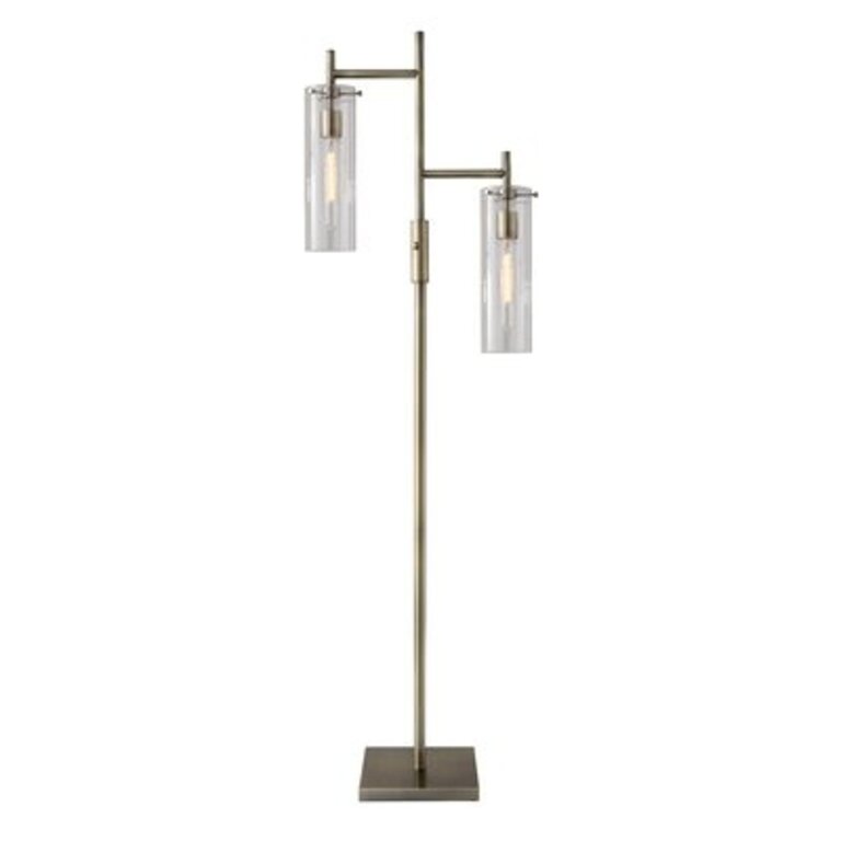 Gilbert 64.25" Tree Floor Lamp Base Finish: Antique Brass