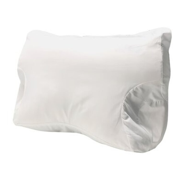 Contour CPAP Rectangular 100% Cotton Pillow Case Color: White