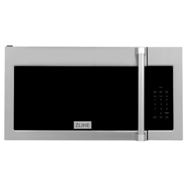 ZLINE 1.5 cu. ft. Over the Range Convection Microwave Oven with Traditional Handle and Sensor Cooking Appliance Finish: Stainless Steel