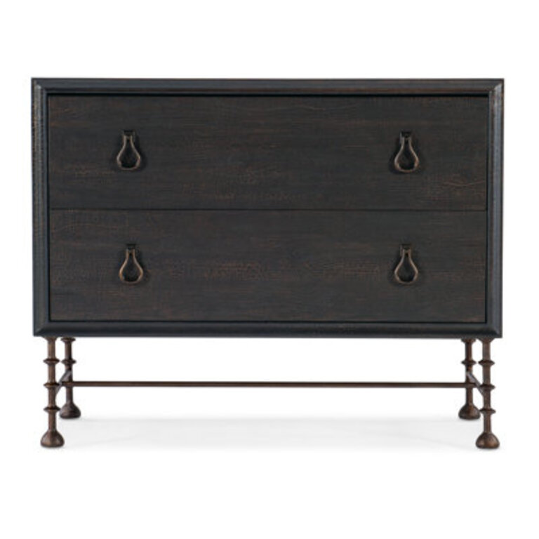Big Sky 2 - Drawer Bachelor's Chest Color: Black