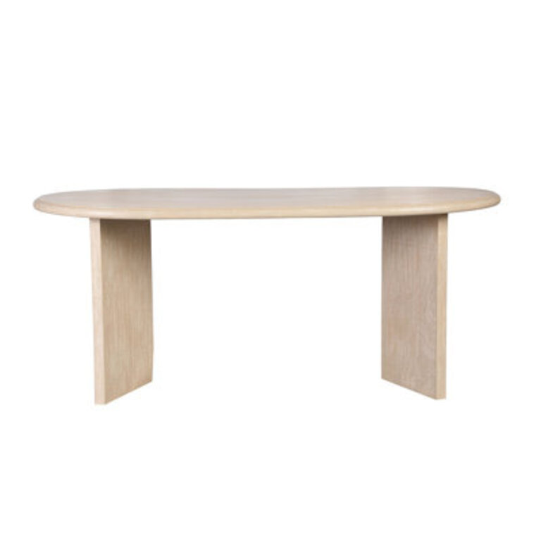 Brix Oval Dining Table Color: Natural
