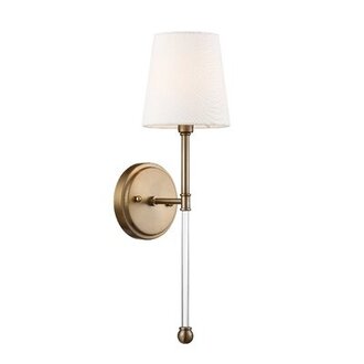 Bolen 1 - Light Dimmable Wallchiere Finish: Burnished Brass