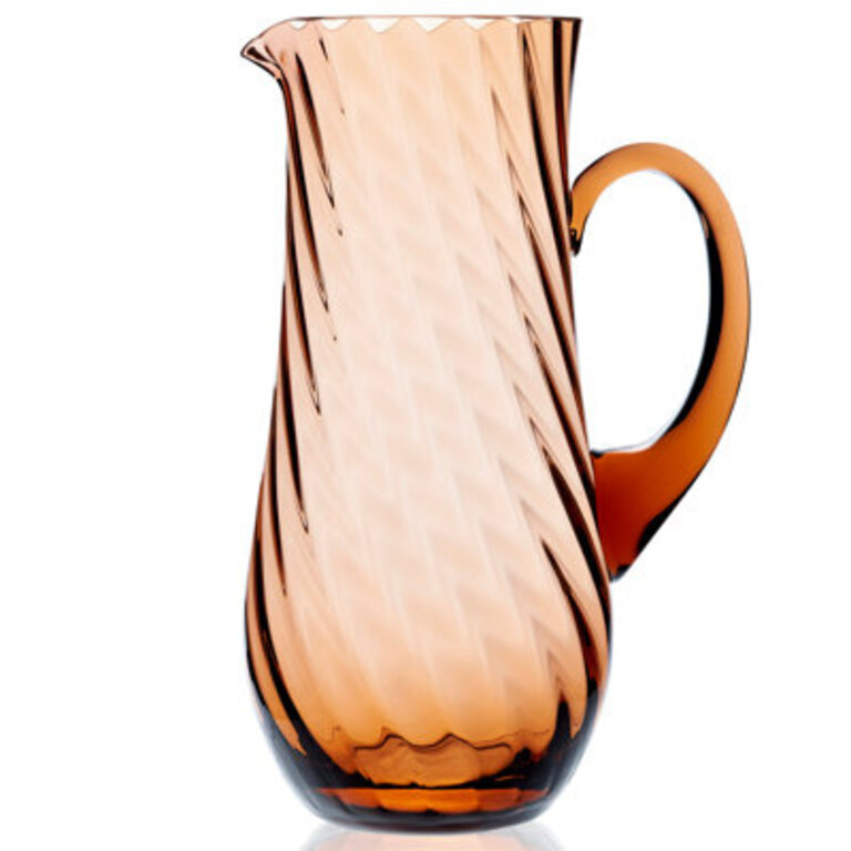 Quinn Optic Pitcher Color: Amber