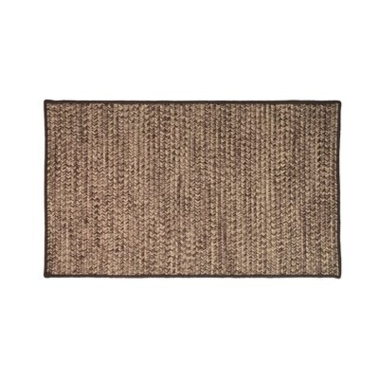 Crestwood Tweed Doormats - Autumn Red 40" X 60" Color: Natural Tone, Mat Size: 30" L x 18" W