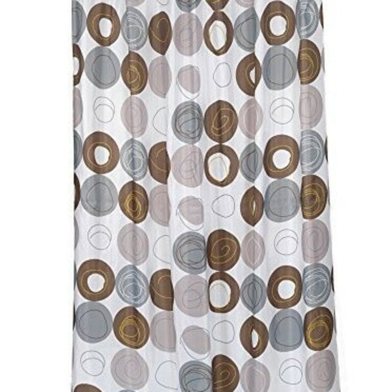 Nevin Geometric Single Shower Curtain