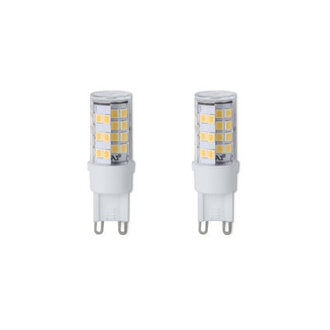 30 Watt Equivalent T4 LED Dimmable Light Bulb, Warm White G9/Bi-pin Base Color Temperature: 2700K, Wattage: 4W