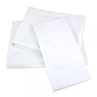 T-180 Elite Solid Color Flat Sheet Size: Twin (XL) (Set of 6)