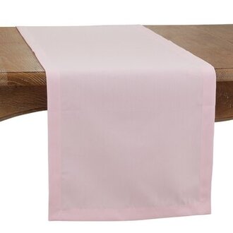 Classic Everyday Design Table Runner Size: 120'' x 16'', Color: Pink