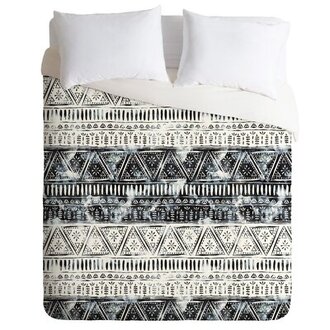 Schatzi Brown Duvet Cover Size: Queen