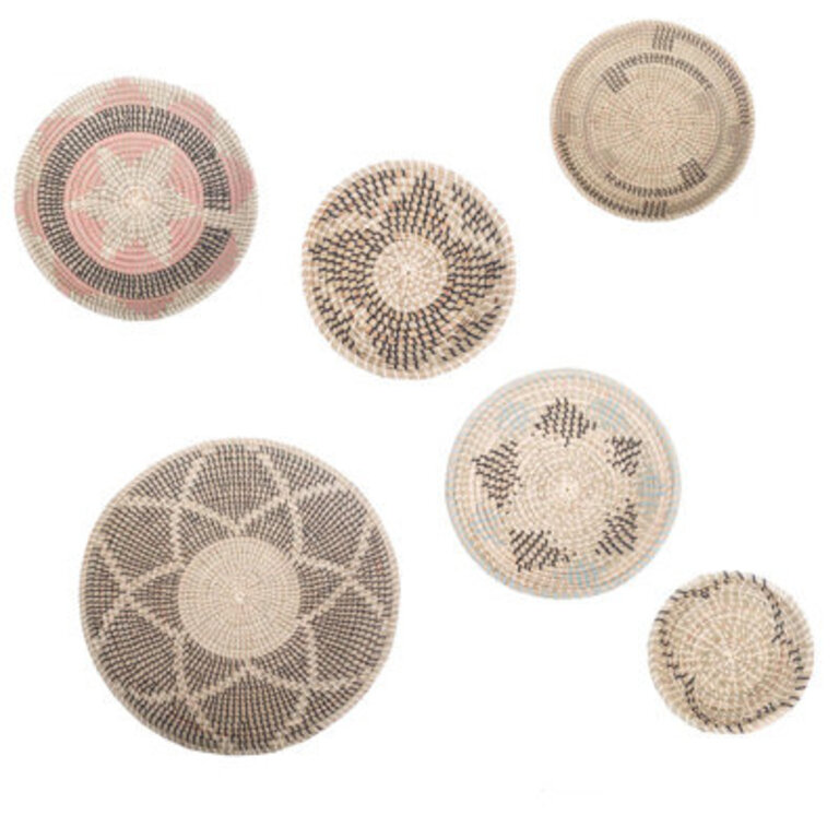 Gentry 7 Piece Wall Baskets