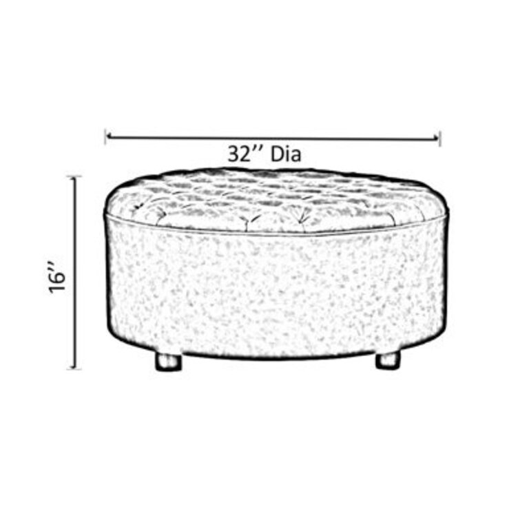 Asmi Upholstered Ottoman