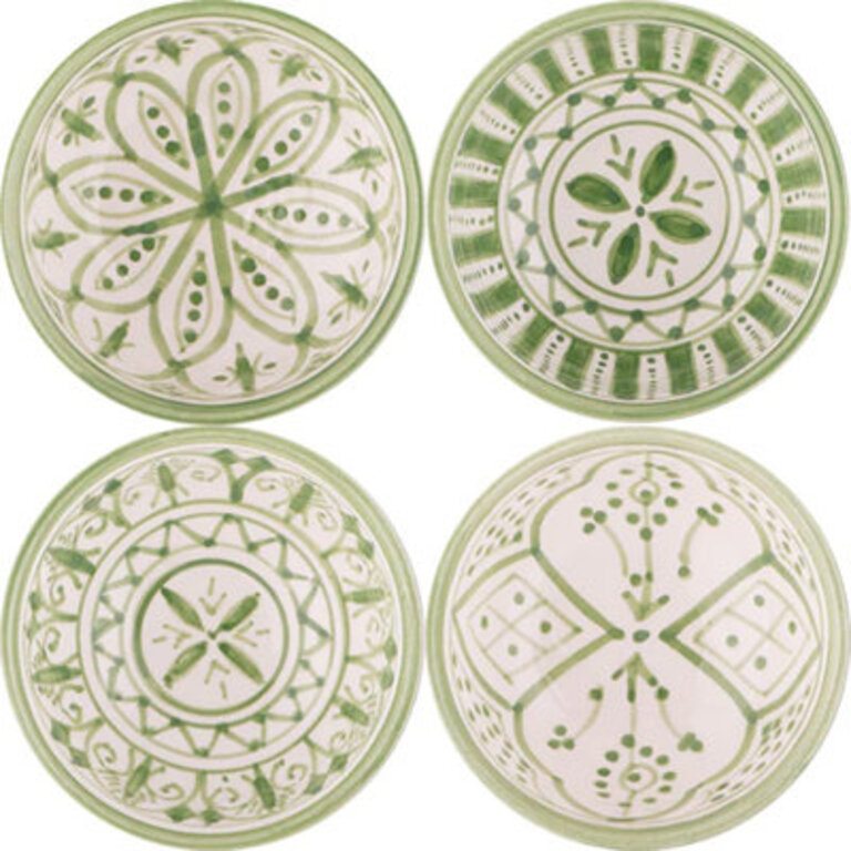 SAFI TAPAS BOWL SET OF 4 Color: Green