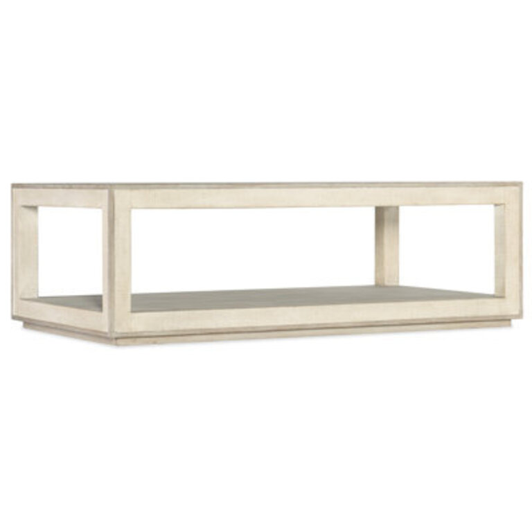 Cascade Floor Shelf Coffee Table with Storage