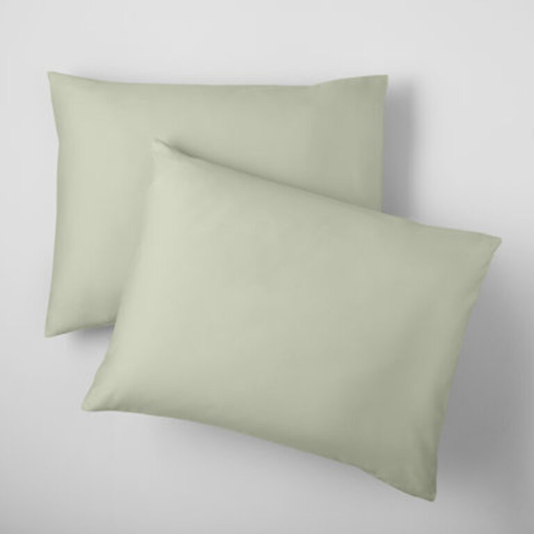 Danfield 100% Cotton Duvet Cover Set Size: King Duvet Cover + 2 Pillow Shams, Color: Sage