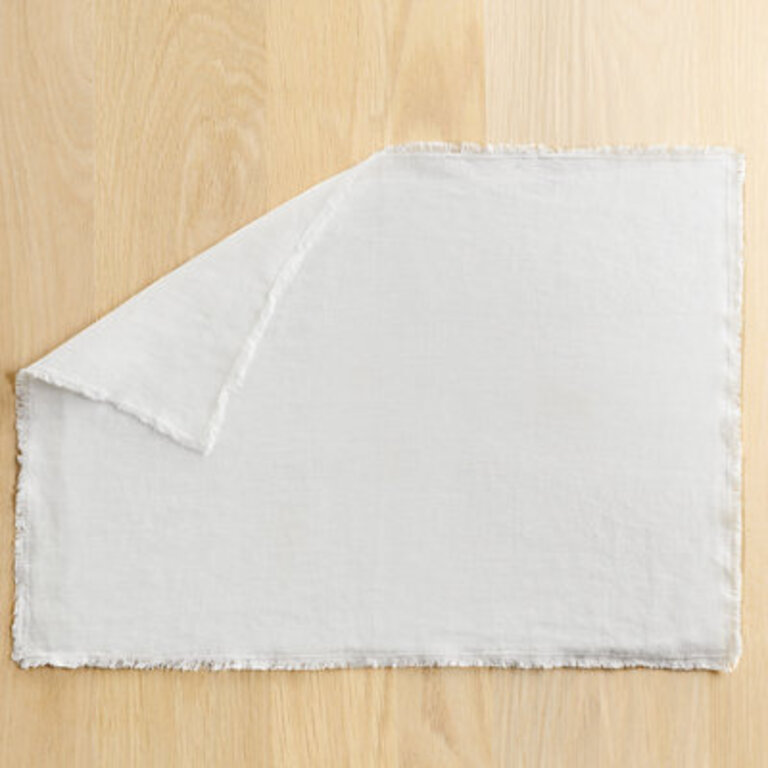 Zadia Linen Placemat Color: Ivory