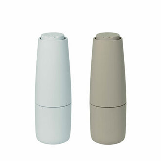 Blomus SALPI Salt and Pepper Grinder Set Color: Nomad/Moonbeam