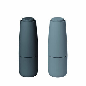 Blomus SALPI Salt and Pepper Grinder Set Color: Sharksin/Magnet