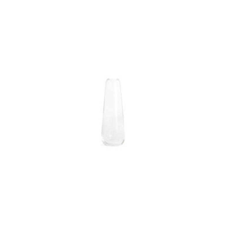 Aurora Glass Table Vase Color: Clear