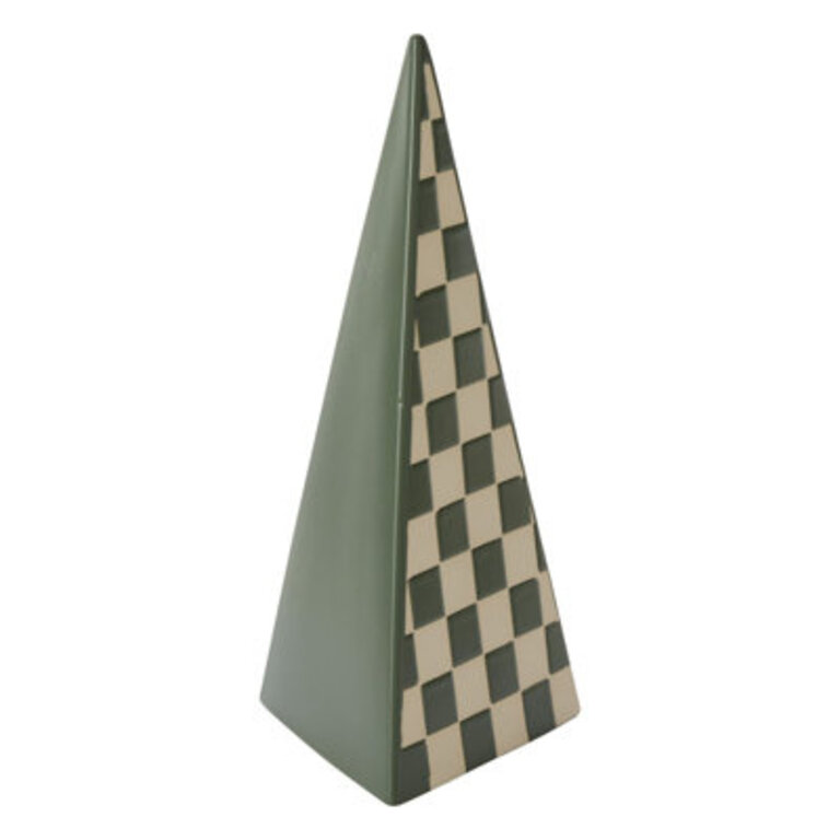 Colorado Checker Tree Sculpture Size: 11" H x 5" W x 5" D