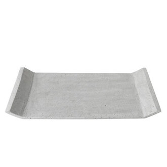 MOON Coffee Table Tray Size: 1.18" H x 15.75" W x 11.81" D, Color: Light Gray