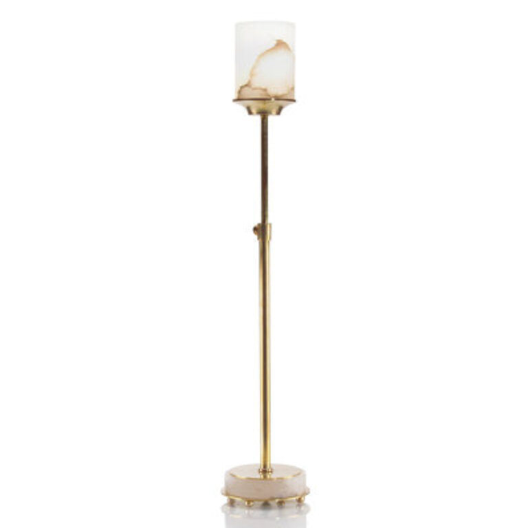 37'' White Buffet Lamp
