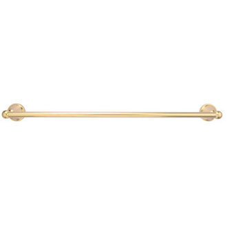 Gleason Wall Mounted Towel Bar Finish: Antique Brass, Size: 2"H x 20"W x 3.5"D