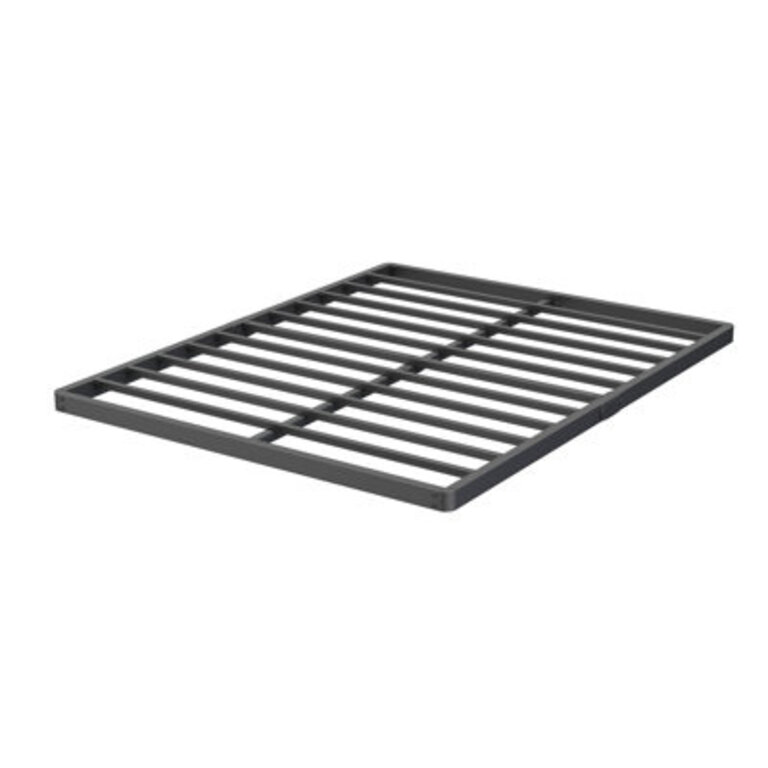 Bercht 2" Low Profile Metal Box Spring Bunkie Board, Thin Bed Slat Replacement(No legs) Size: King