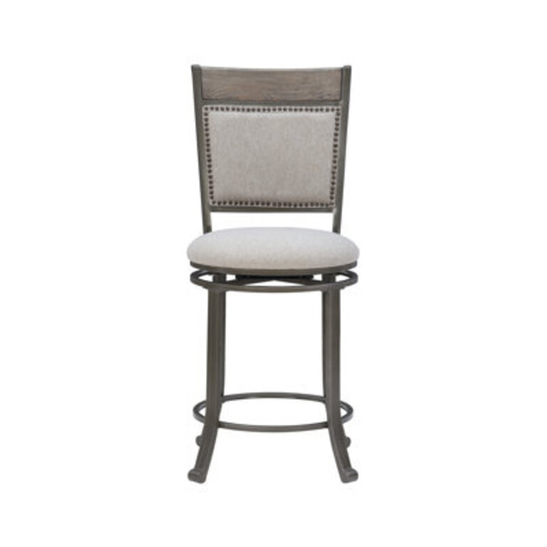Luker Swivel Upholstered Stool