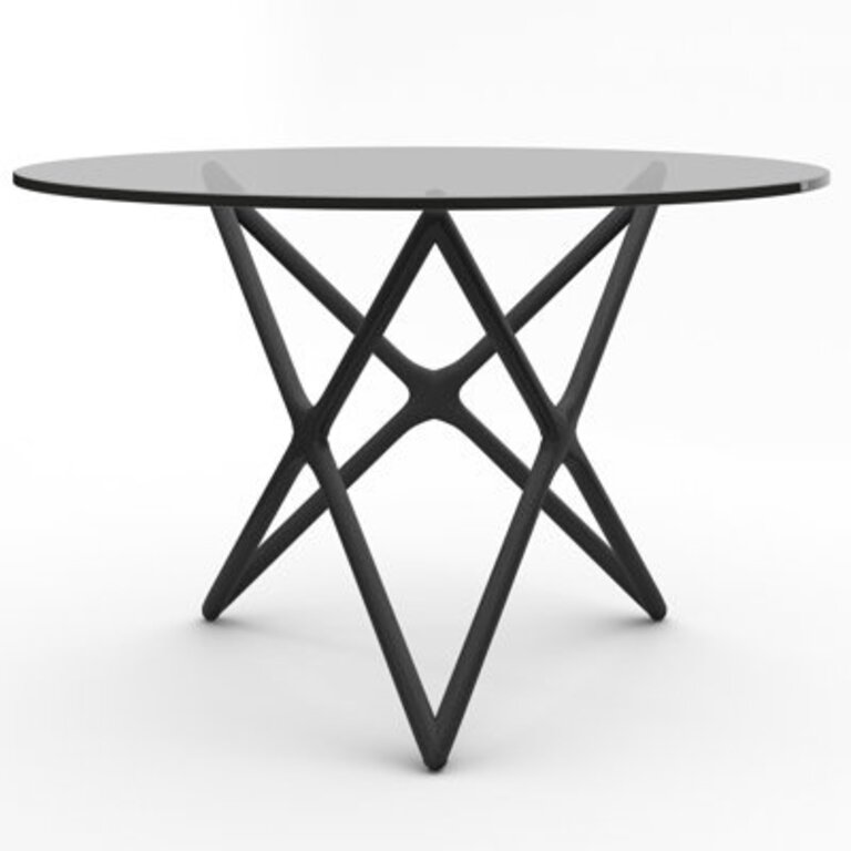 Lark 48" Dining Table Base Color: Black