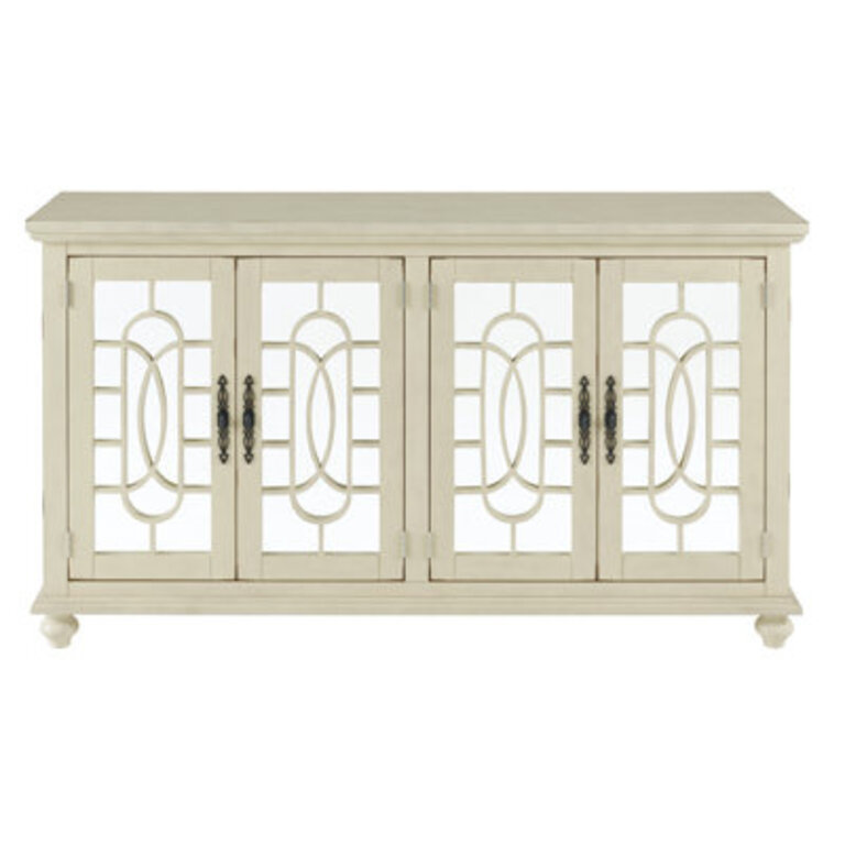 Lanoka TV Stand for TVs up to 65" Color: Antique White