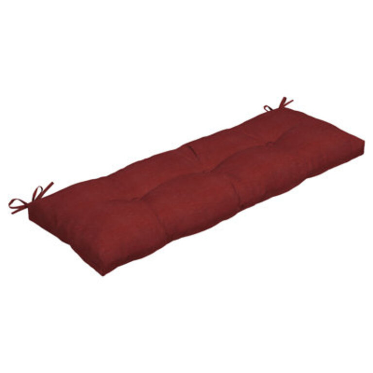 Outdoor Chaise Lounge Cushion Fabric: Red