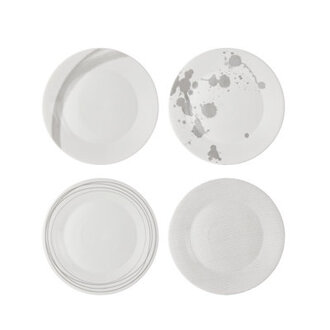 Pacific Stone Salad Plate 9" Assorted, Set of 4